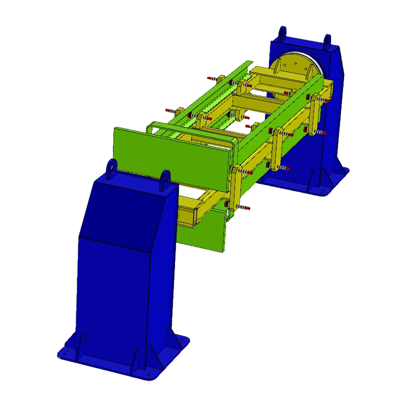 Positioner Pengelasan Kolom Ganda 600KG